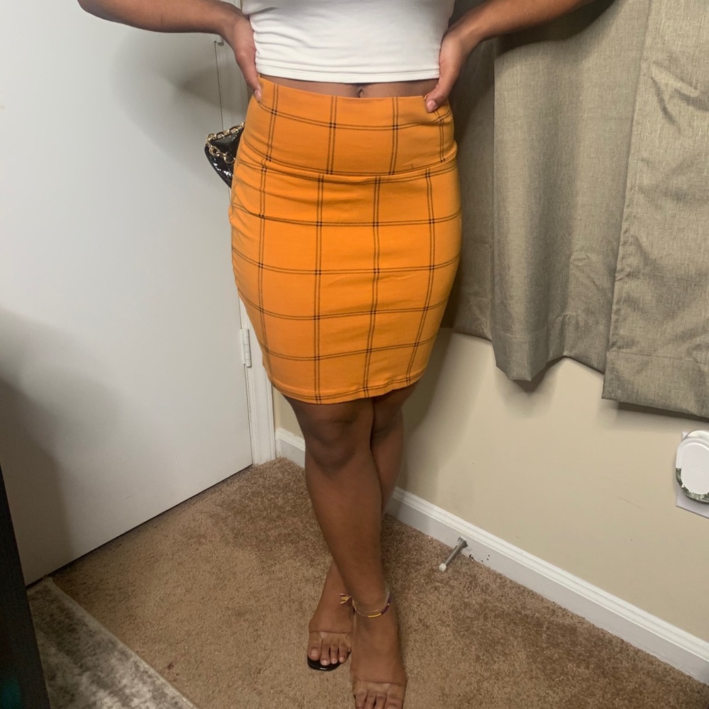 Plaid Mini Skirt